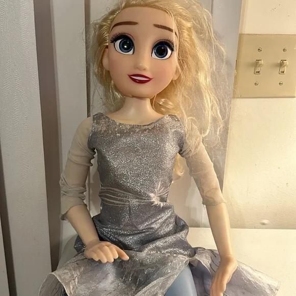 Disney Elsa My Size Elsa Doll Disney Frozen, My Size Elsa Doll 38